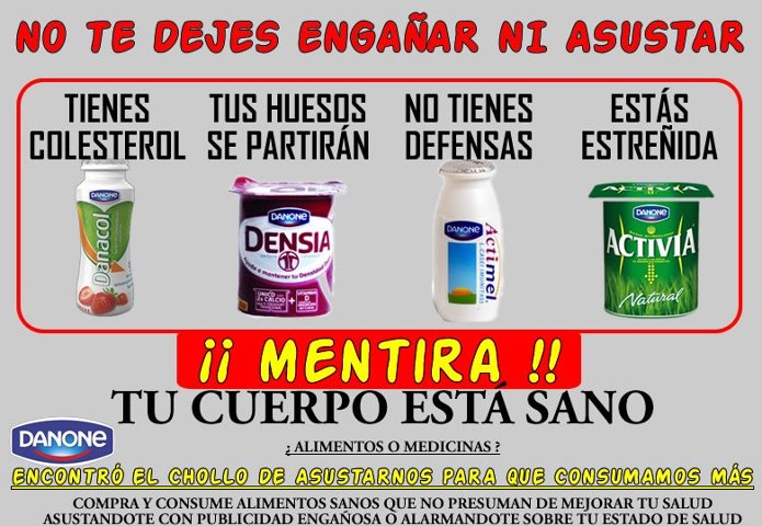 No te dejes engañar